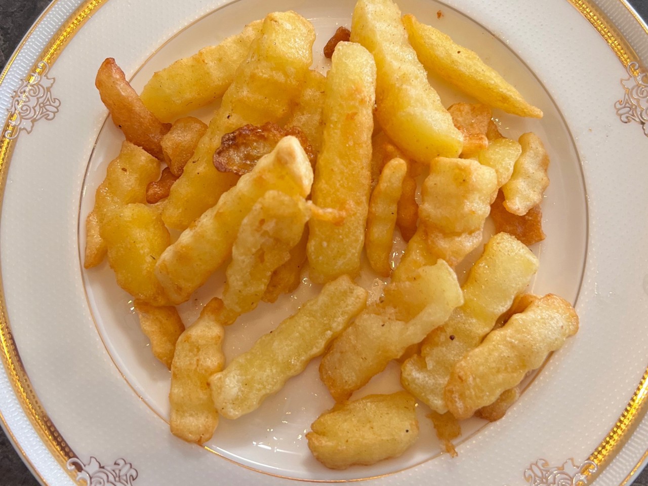 Fried Potatoes in a Skillet
