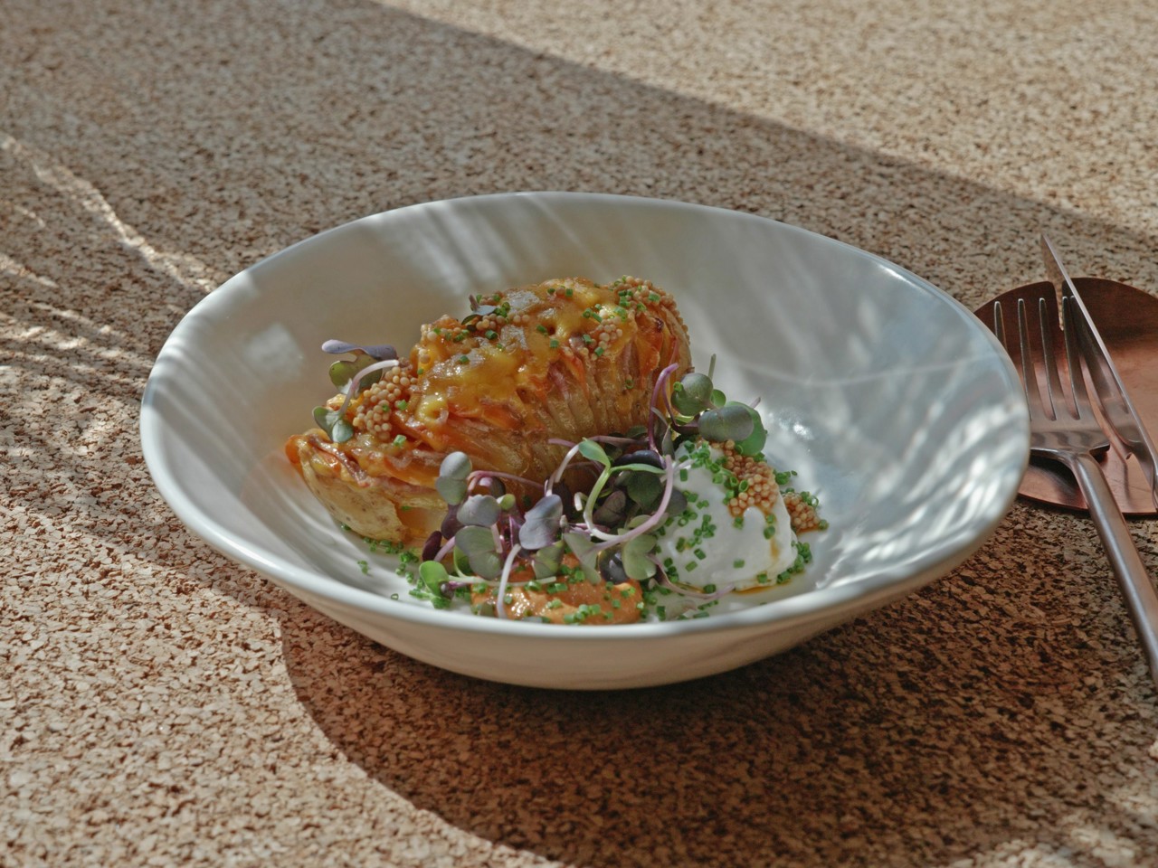 Hasselback Potatoes