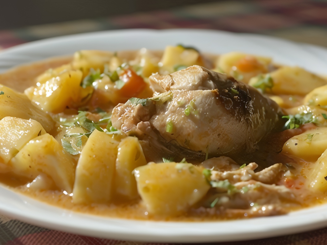 Potatoes with Spicy Sauce