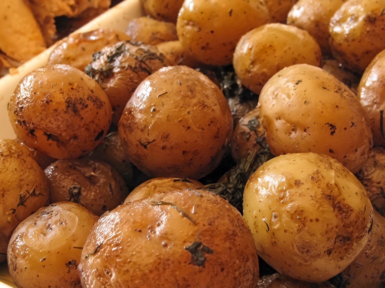 Potatoes with Saffron