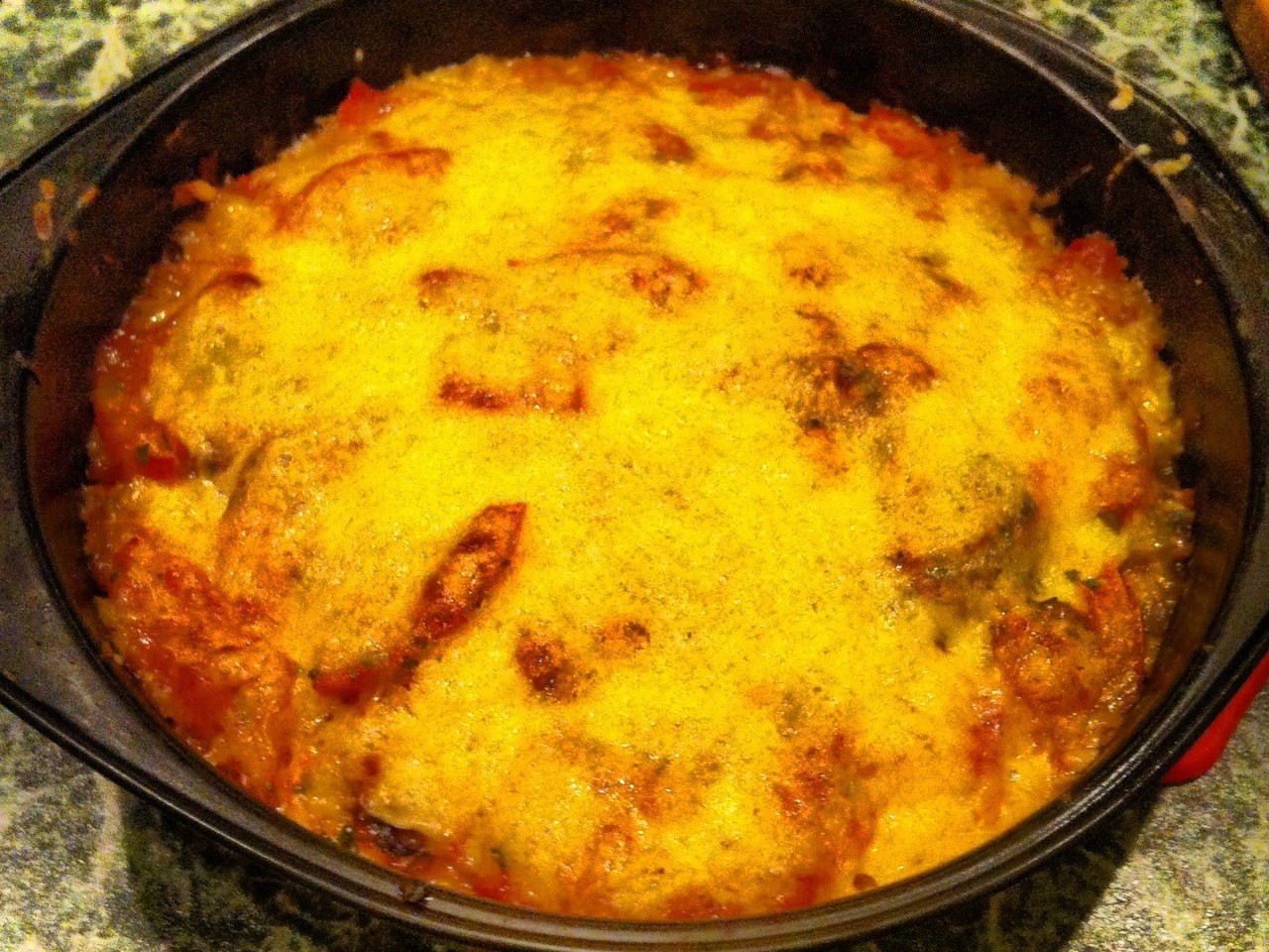 Potato Pizza with Mushrooms