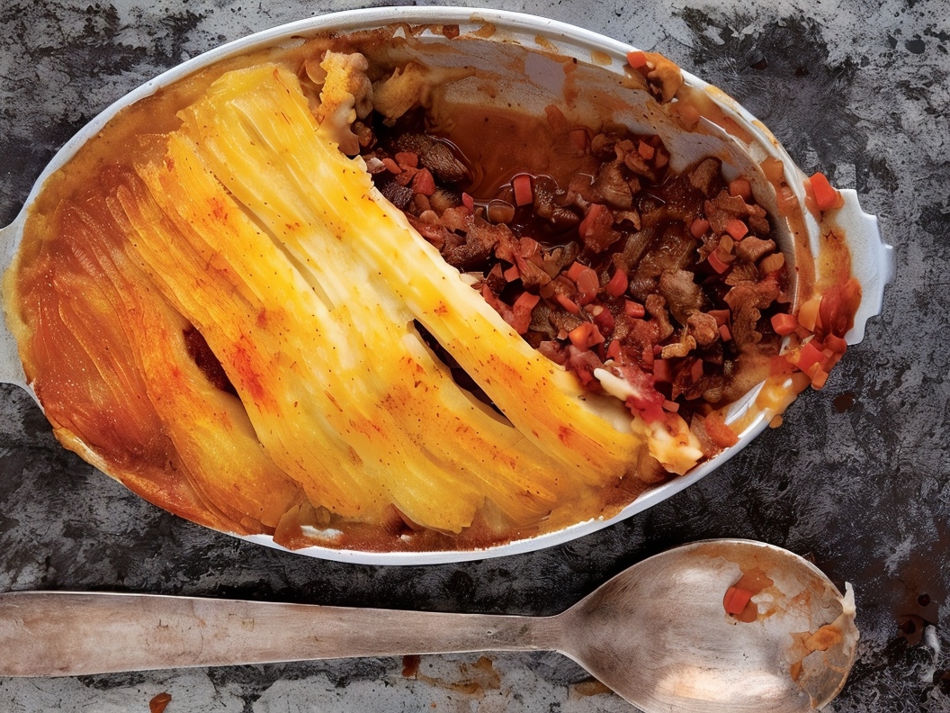 Potato Casserole with Meat