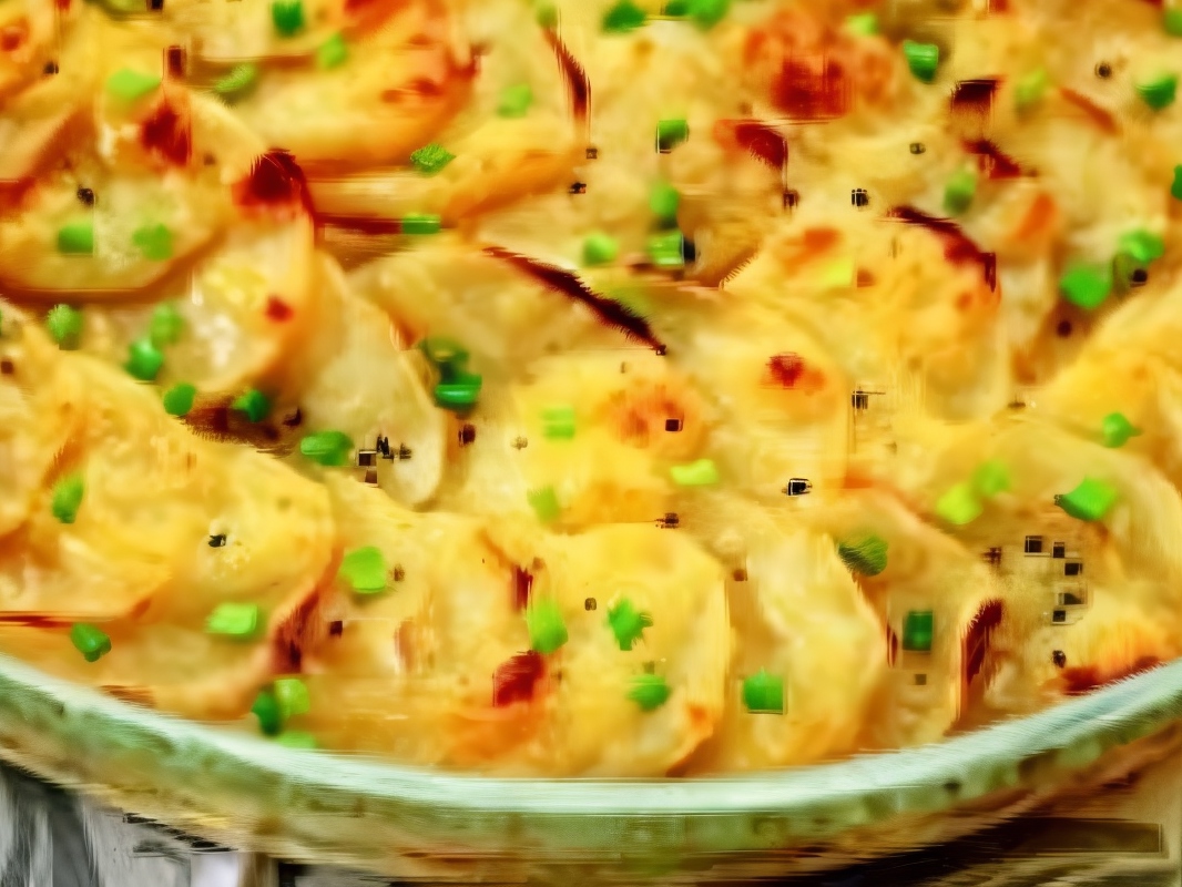 Potato Casserole with Herring (Kalalaatikko)