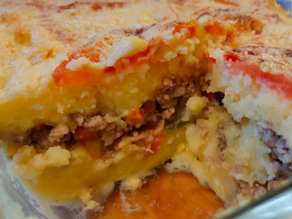 Potato Casserole with Minced Meat
