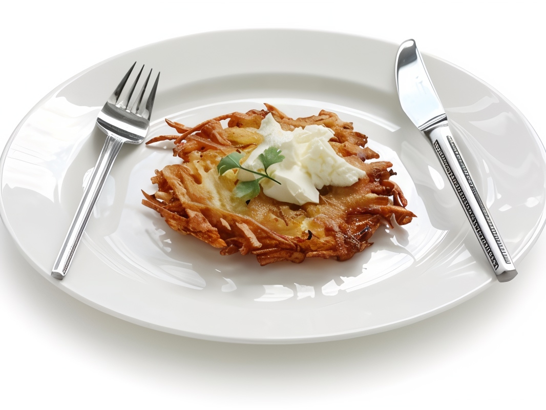 Potato Pancakes with Turnip