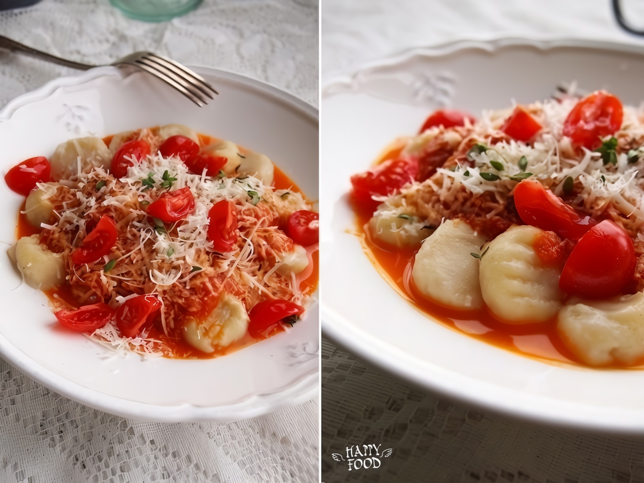 Potato Gnocchi with Spicy Tomato Sauce