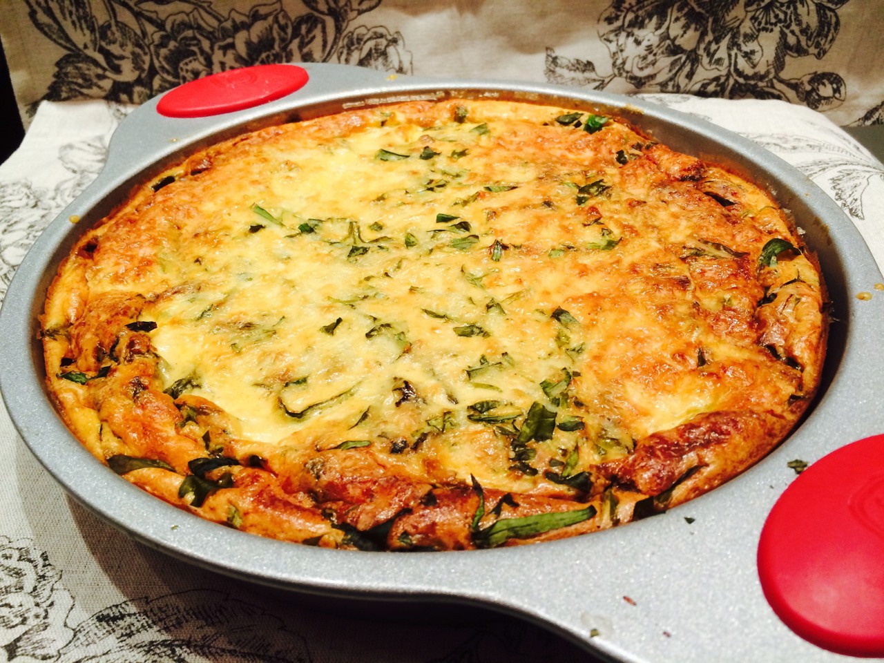 Potato Flan by Jamie