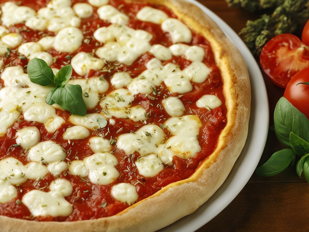Potato Pie with Cheese and Tomatoes