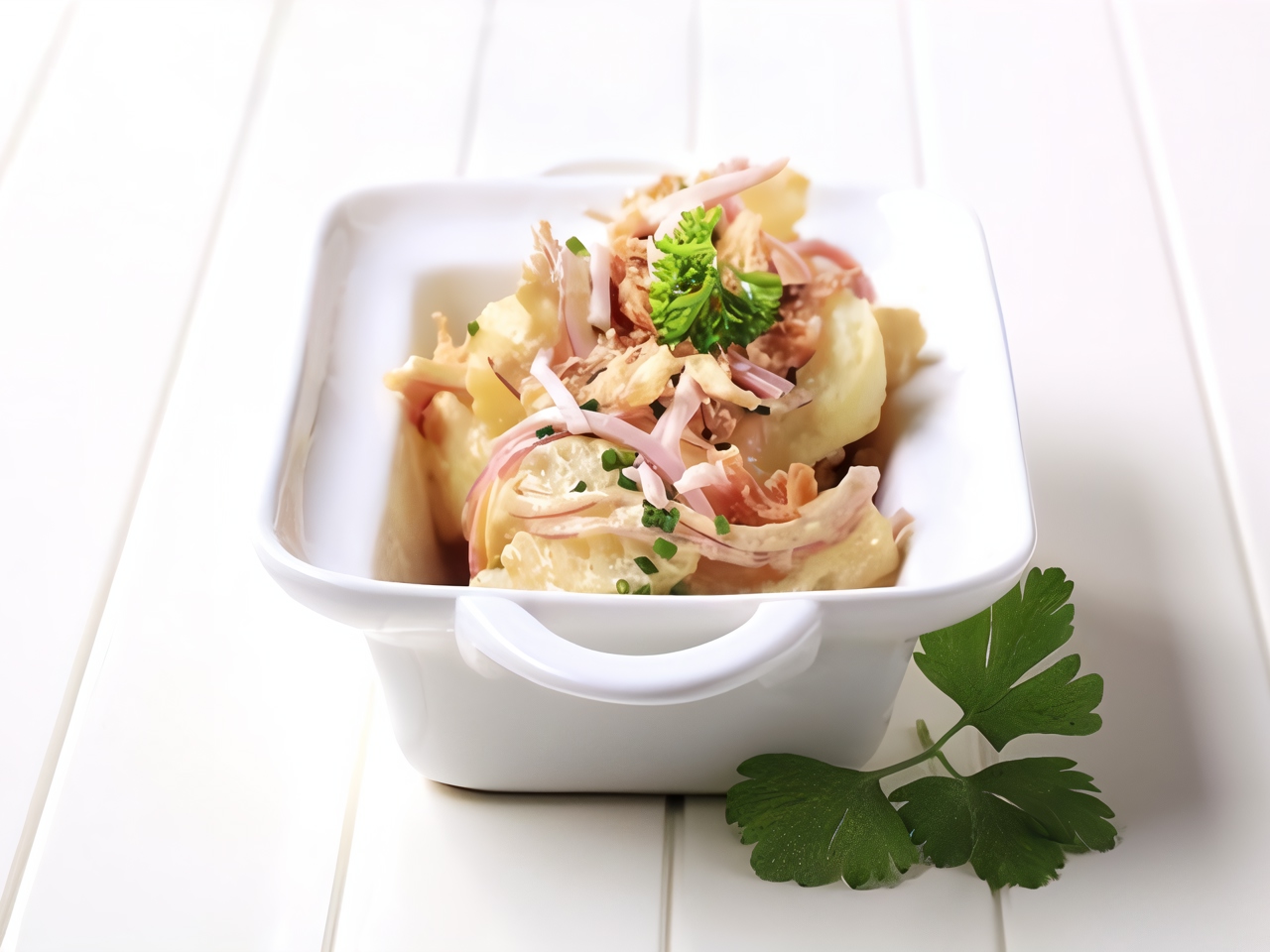 Potato Salad with Apples and Bacon