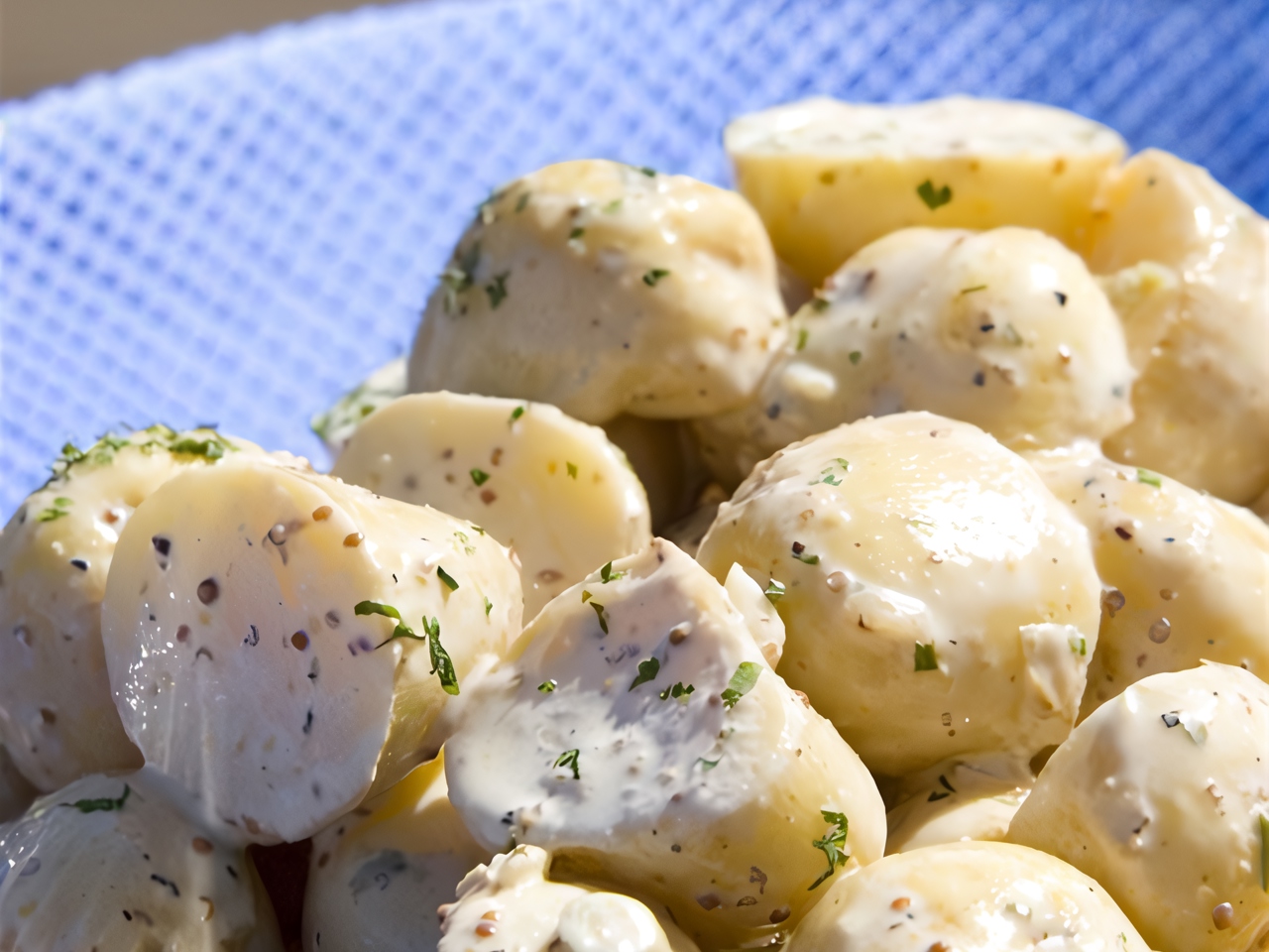 Potato-Garlic Salad