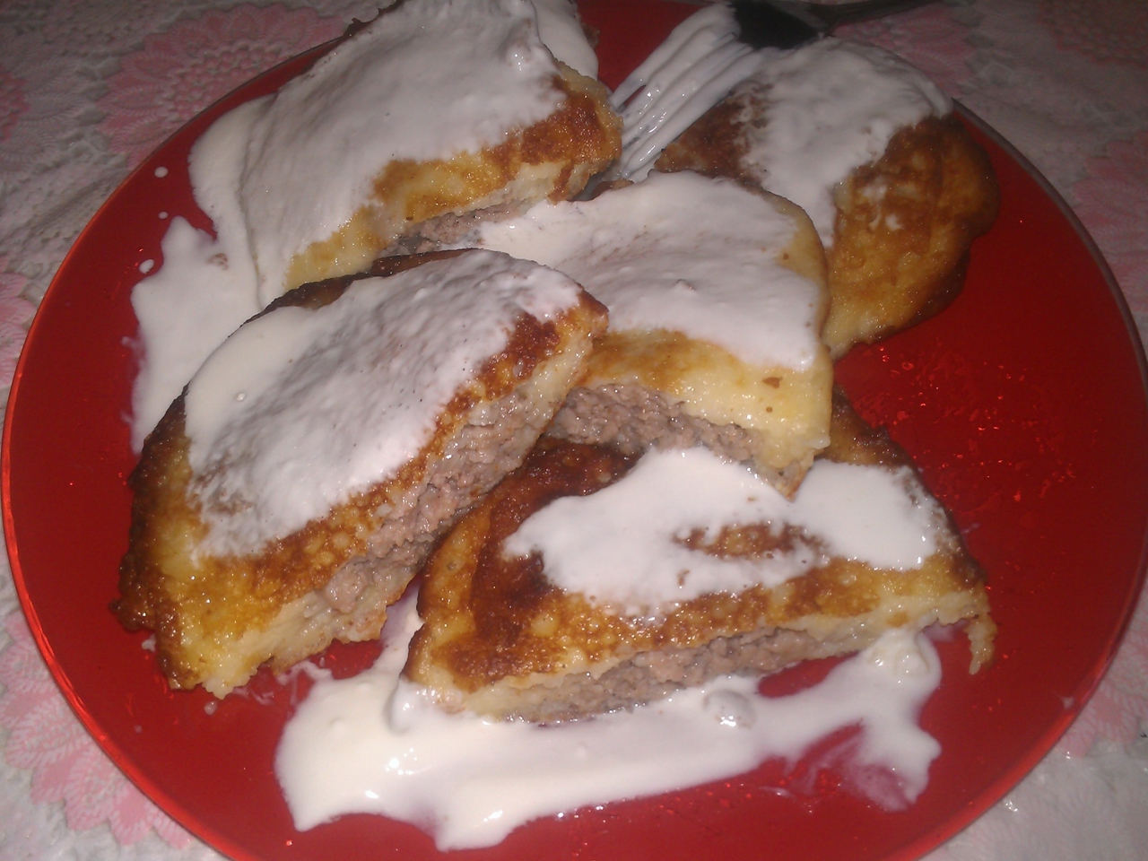 Potato Pancakes with Meat