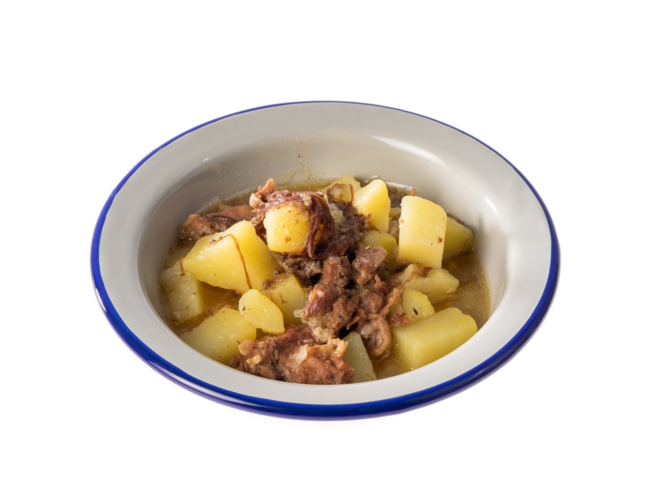 Potatoes with Stew