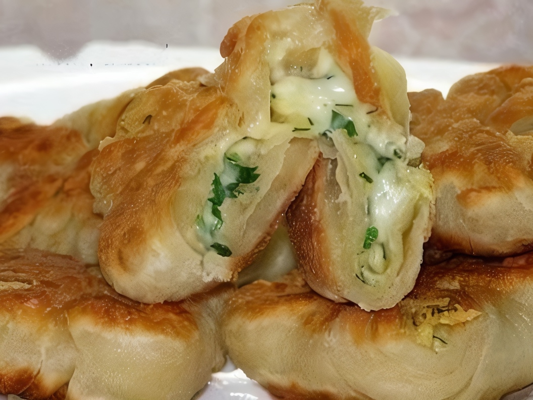 Kefir Envelopes with Cheese