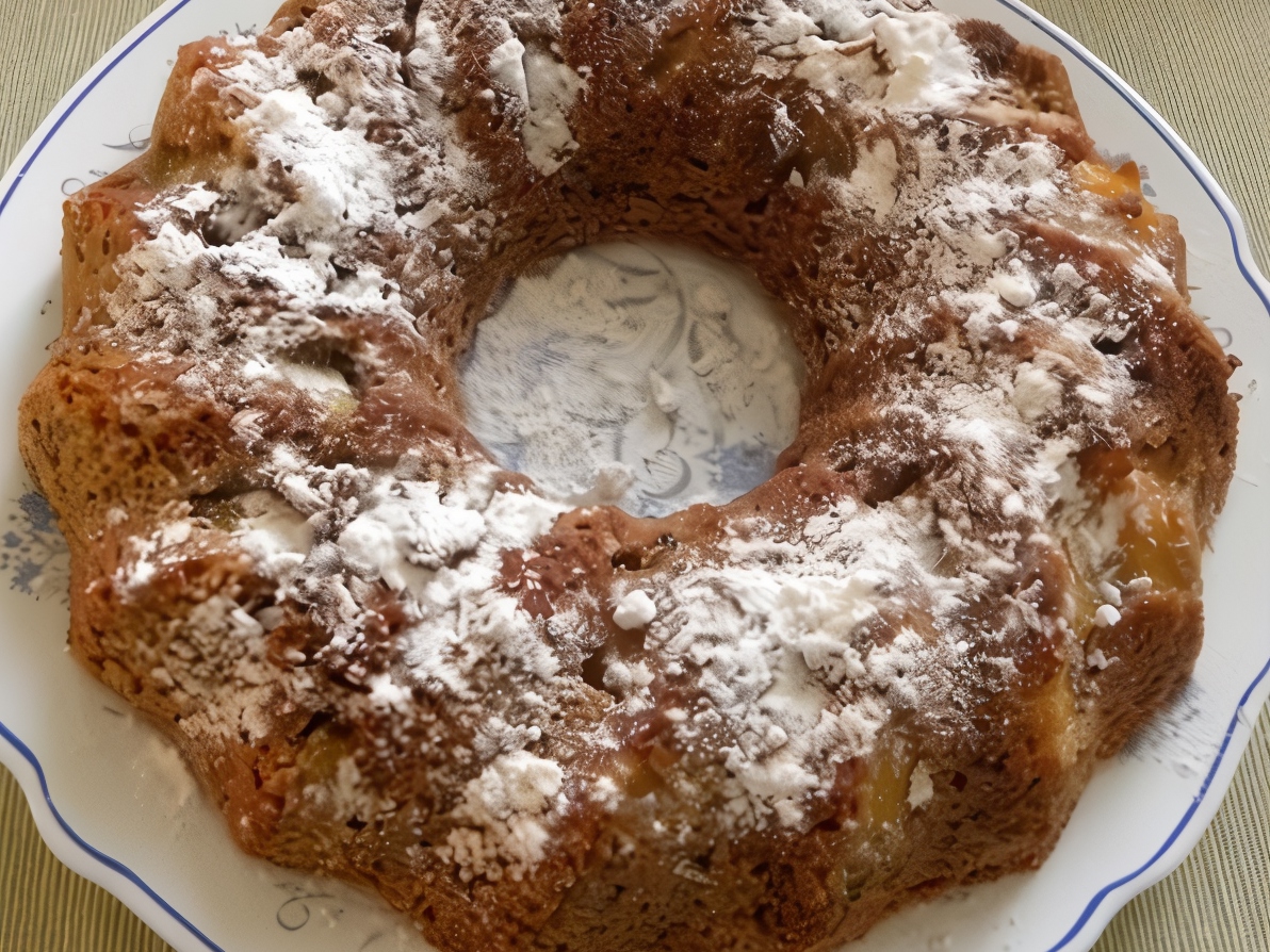 Apricot and Nut Cake