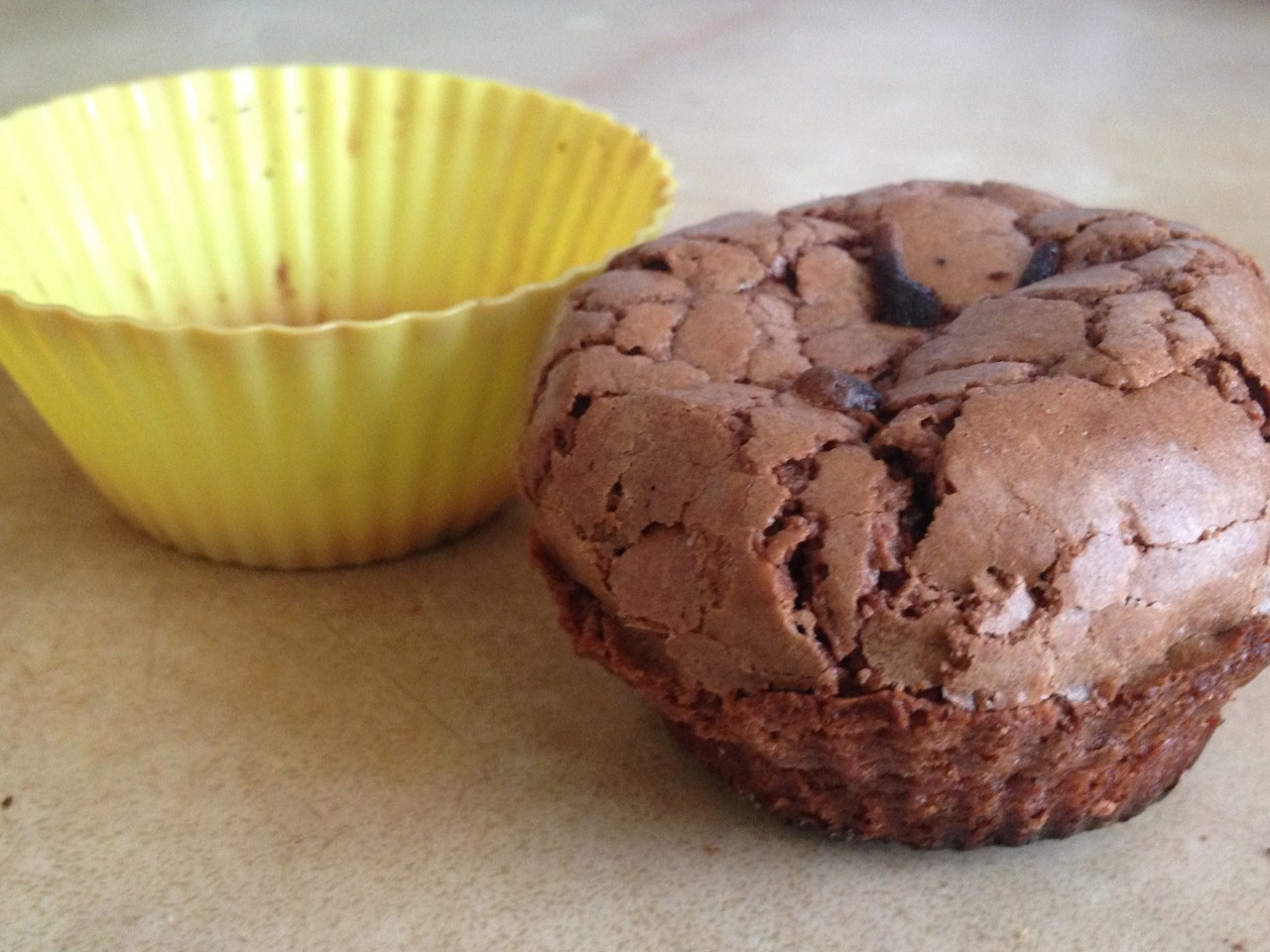 Bittersweet Chocolate Muffins with Filling