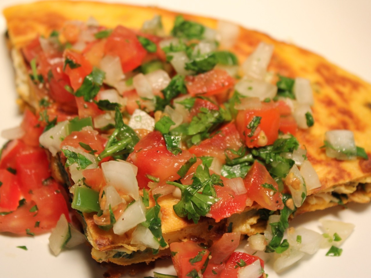 Chicken Quesadilla with Pico de Gallo