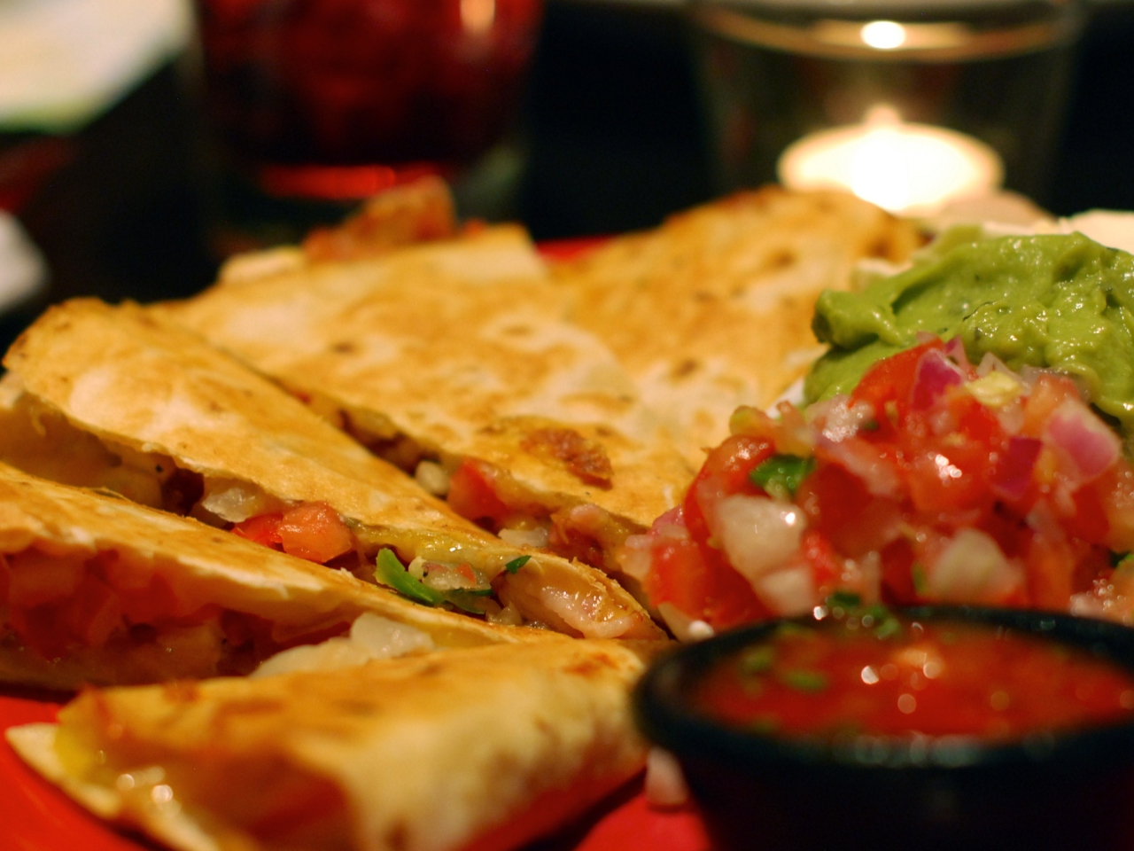 Chicken and Bacon Quesadilla