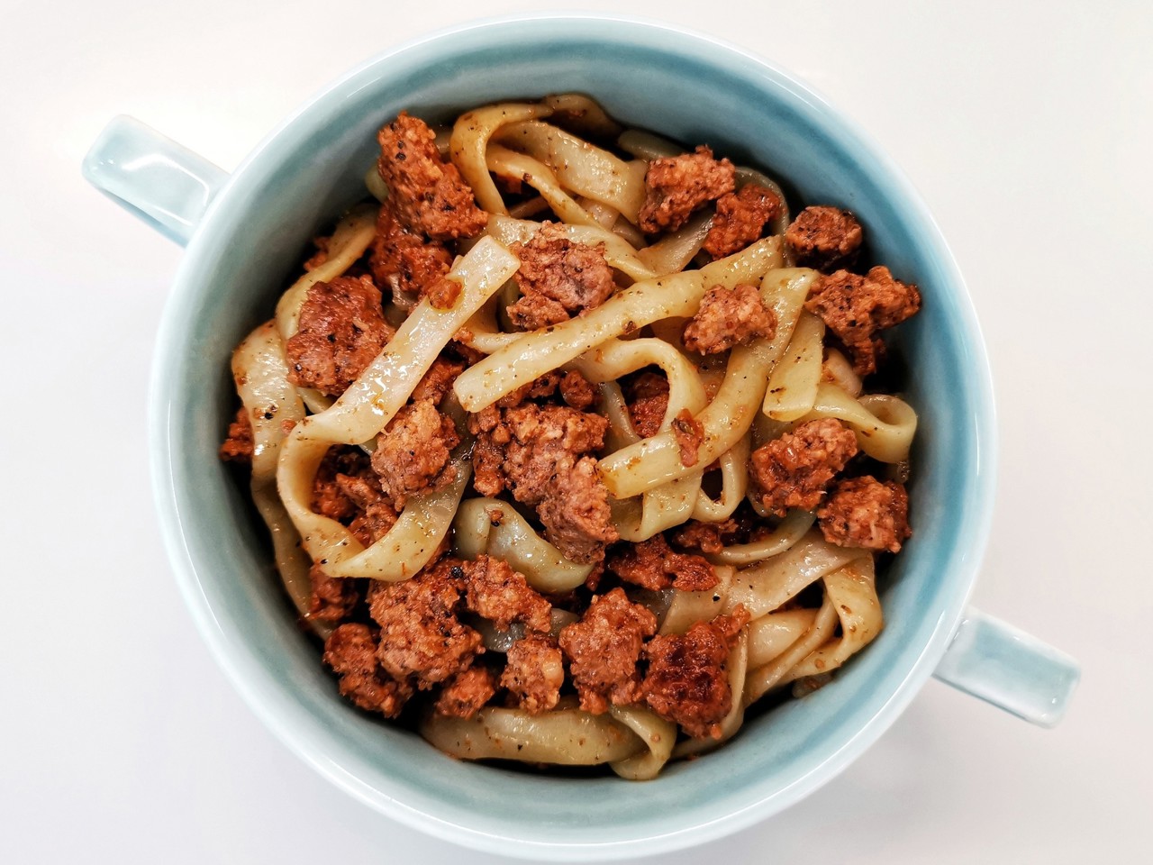 Keto Fettuccine Bolognese