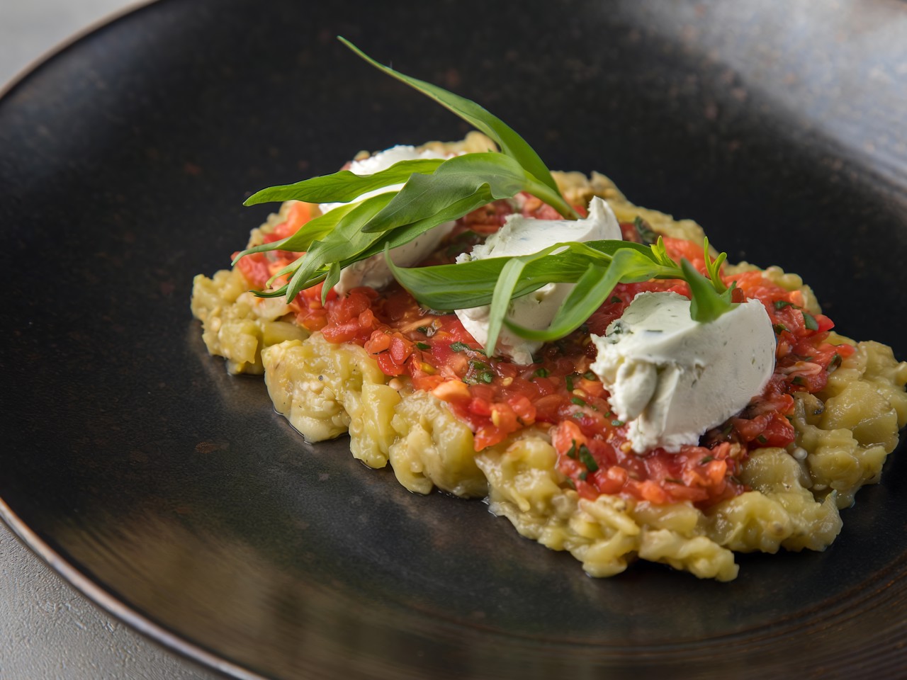Eggplant Kebab with Cheese