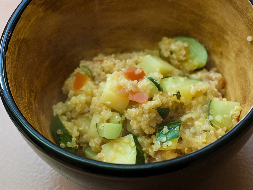Quinoa with Vegetables and Spices
