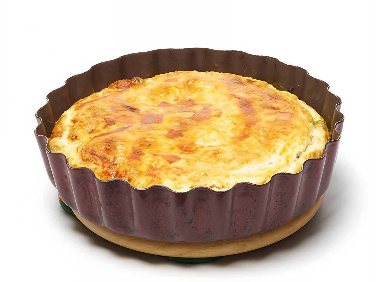 Quiche with Bacon and Cheese