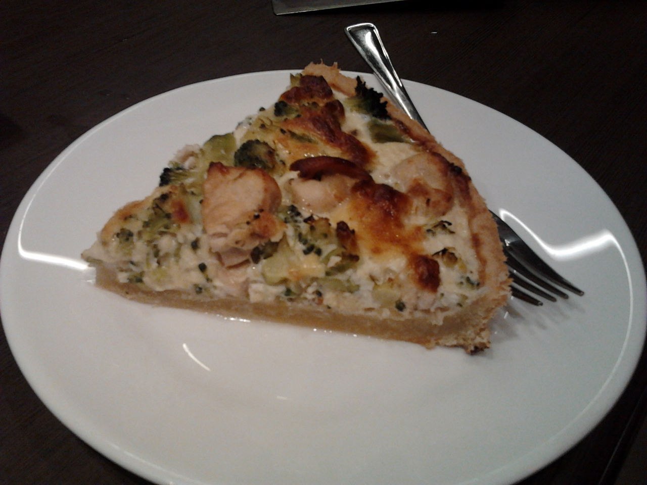 Chicken and Broccoli Quiche