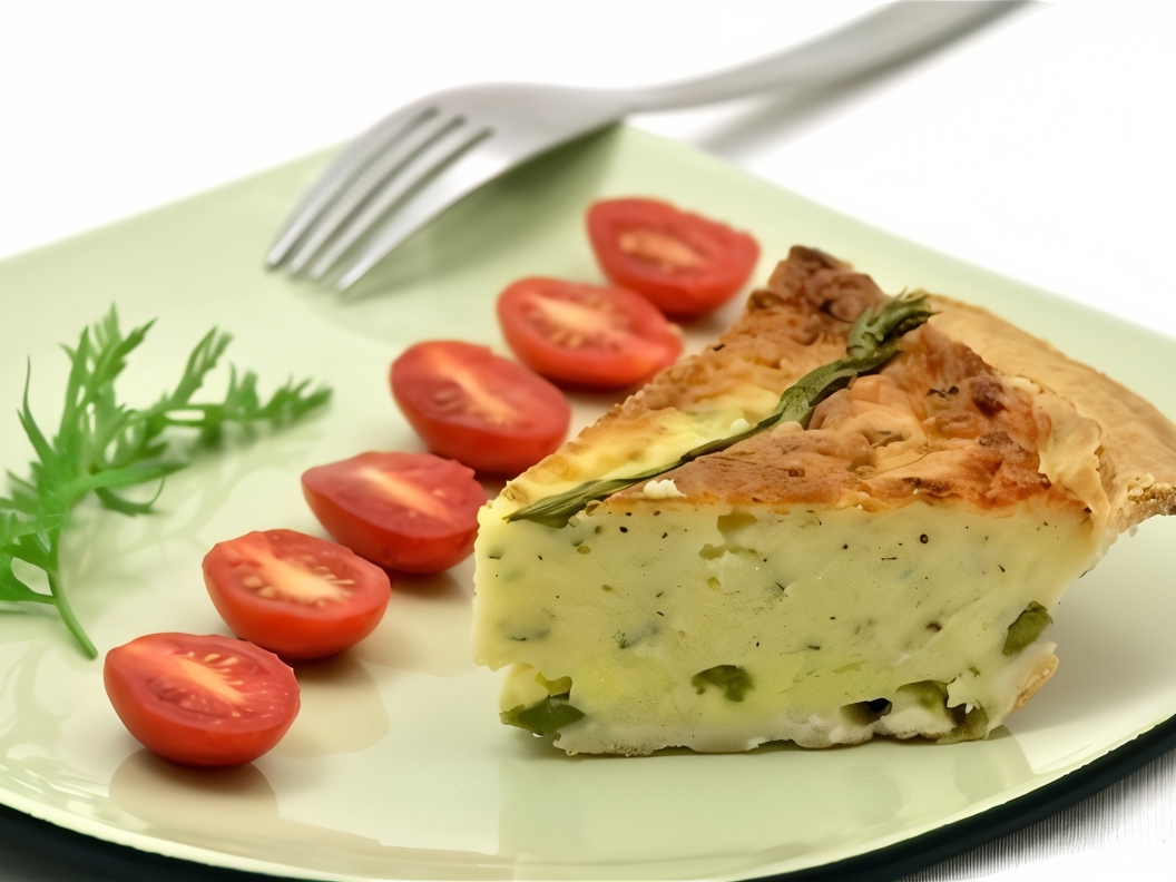 Asparagus Quiche