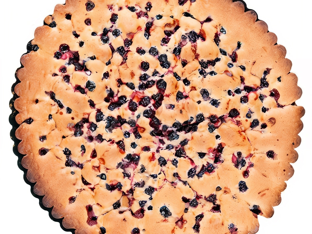 Clafoutis with Blueberries and Almonds