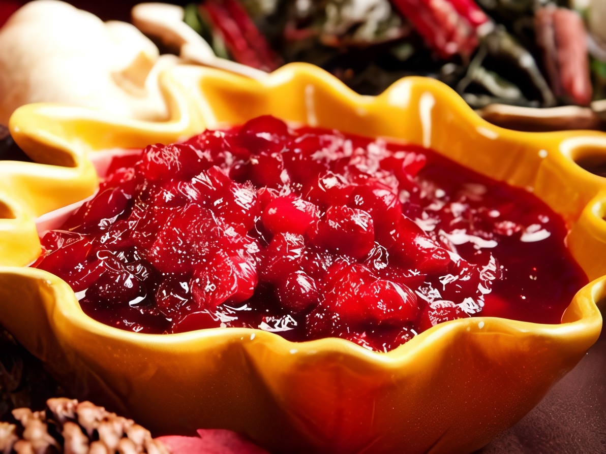 Cranberry-Orange Sauce with Walnuts