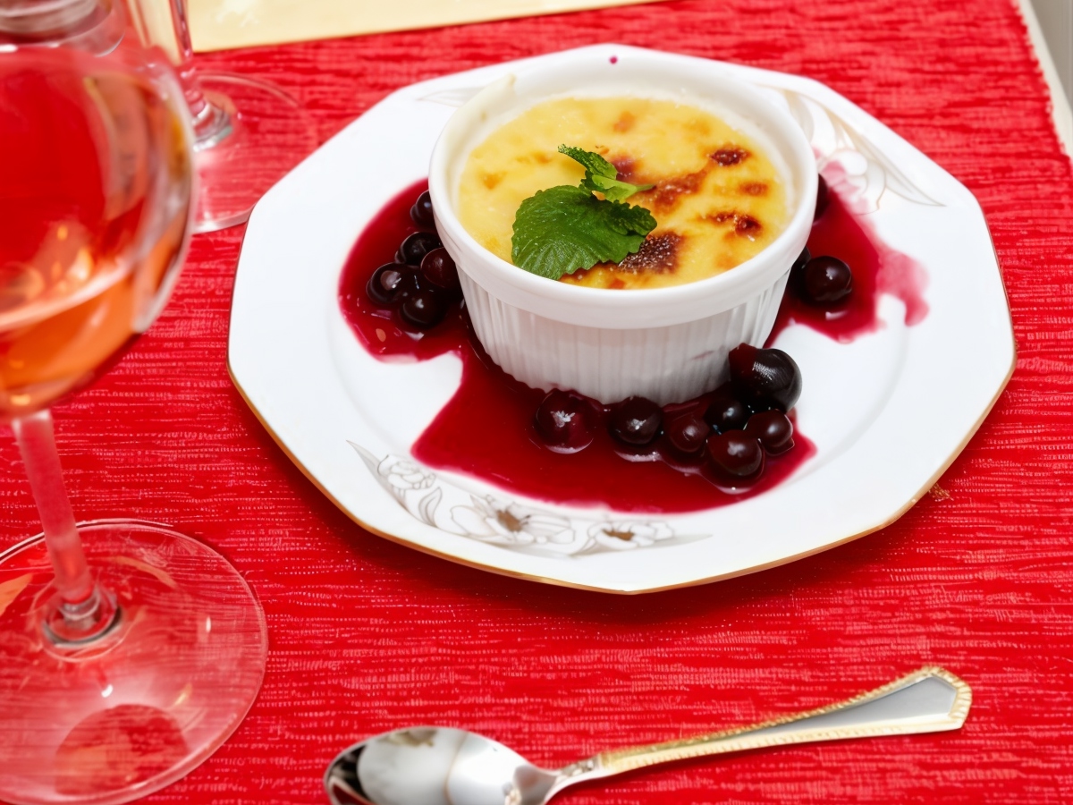 Cranberry-Mandarin Pots
