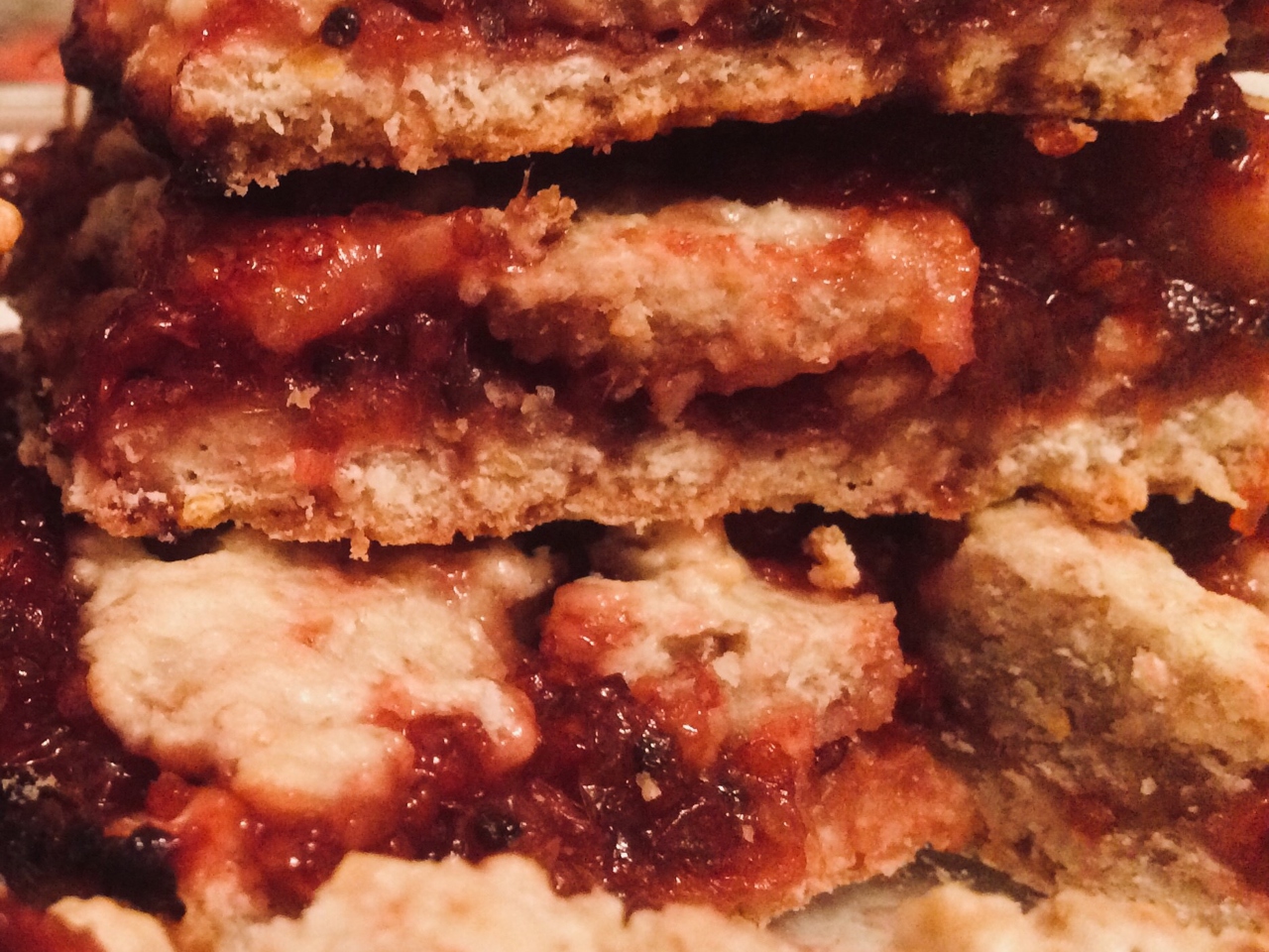 Cranberry Crumble Bars