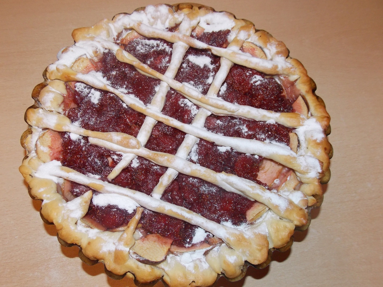 Strawberry Apple Pie