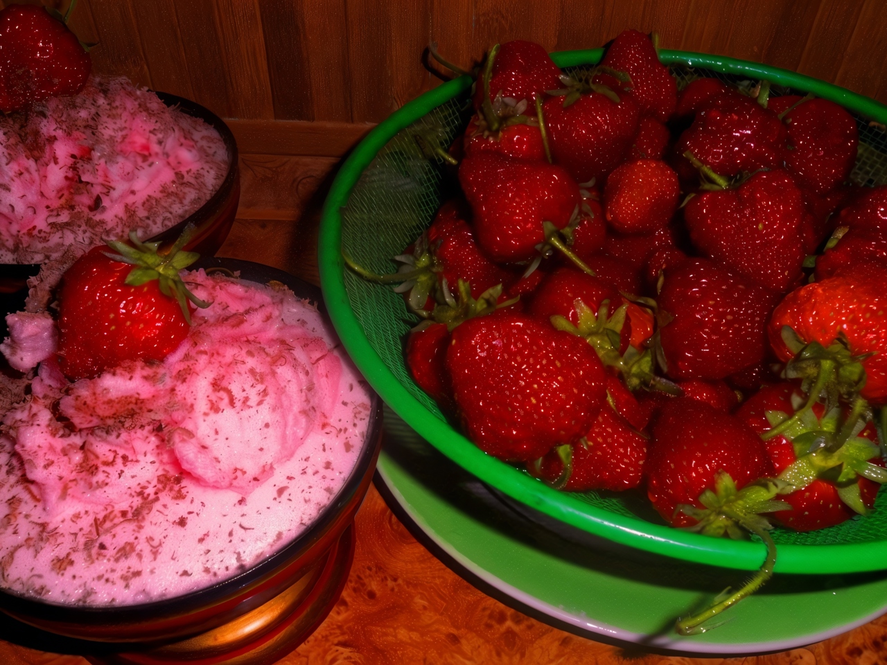 Strawberry Airy Dessert