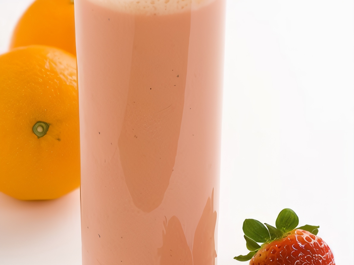 Strawberry-Orange Cocktail