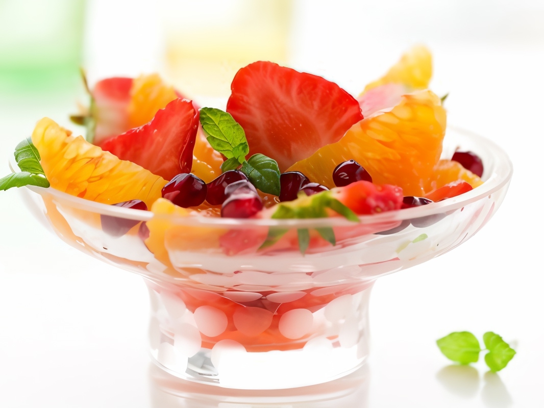 Strawberry-Orange Salad with Marmalade