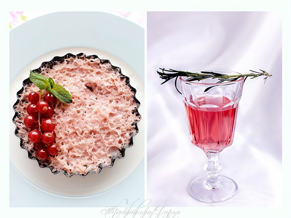 Strawberry Honey Oat Mousse