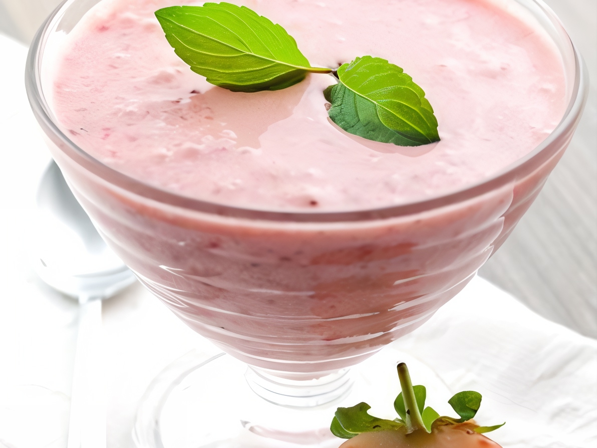 Strawberry Ice Cream with Balsamic Vinegar