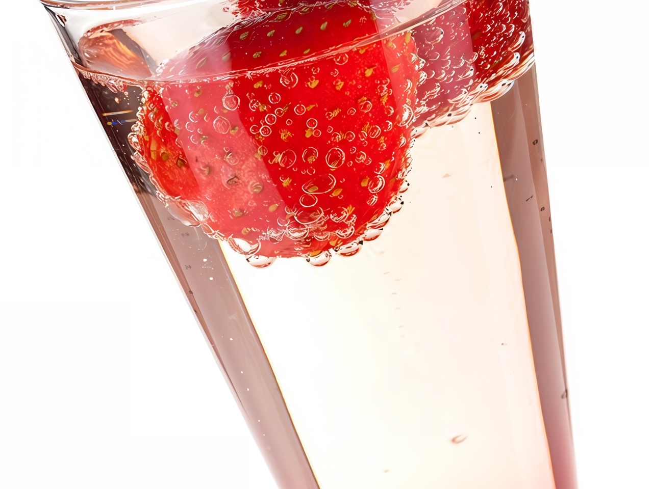 Strawberries in Wine