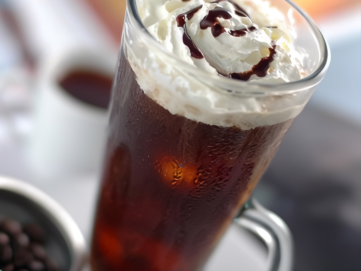 Farisee Coffee with Rum and Whipped Cream