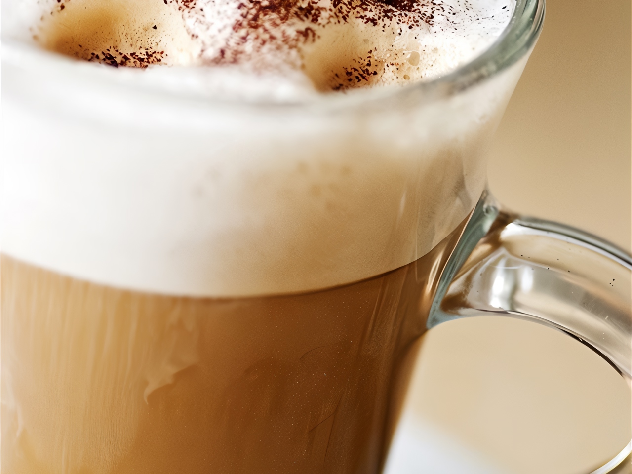 Coffee Grog with Cream, Spices, and Orange Zest