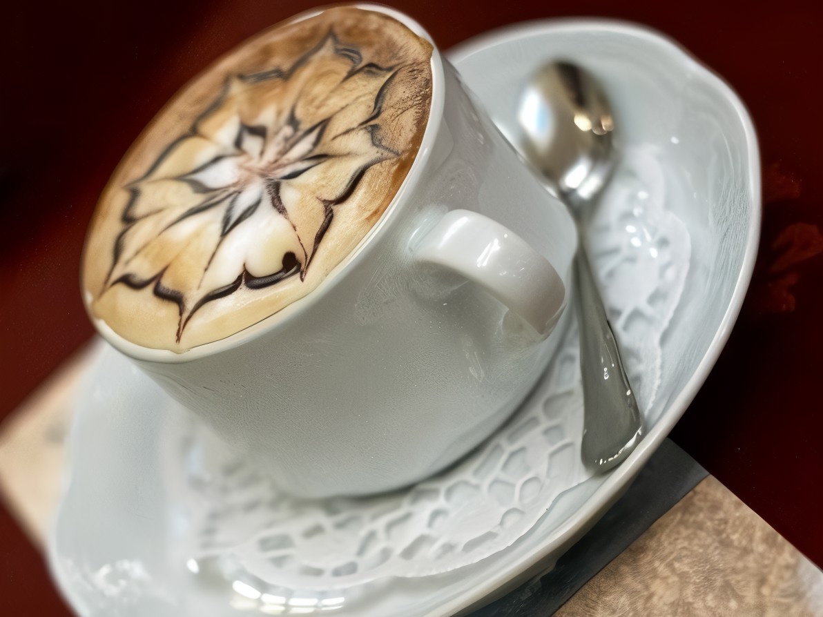 Coffee Drink with Apple Juice