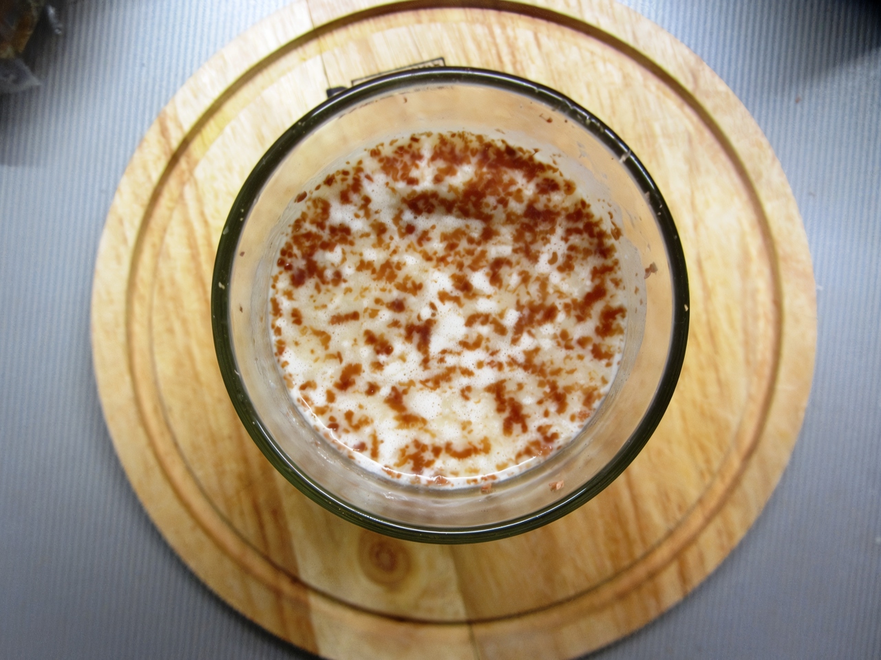 Coffee Smoothie with Chocolate and Banana