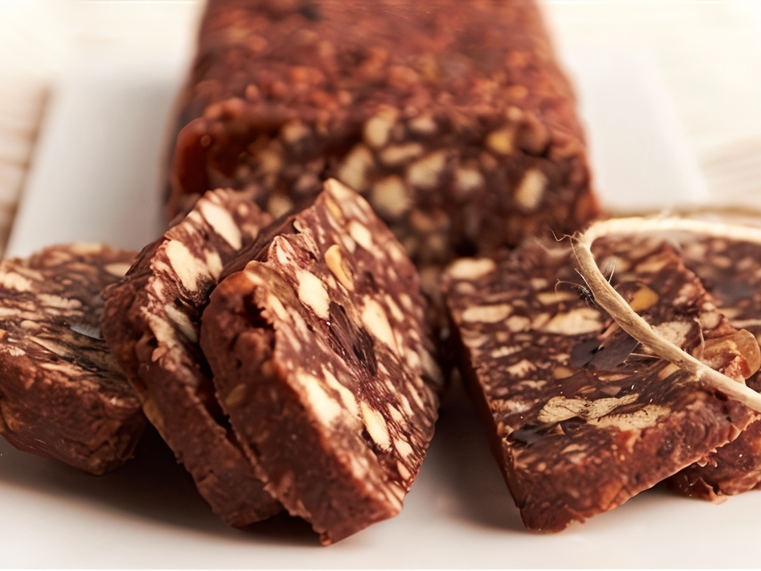Coffee-Nut Log