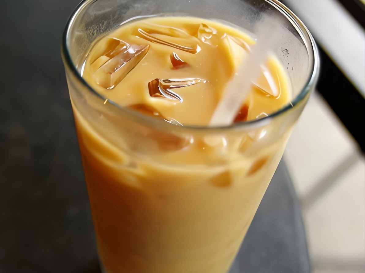 Coffee Cream Cocktail with Sambuca