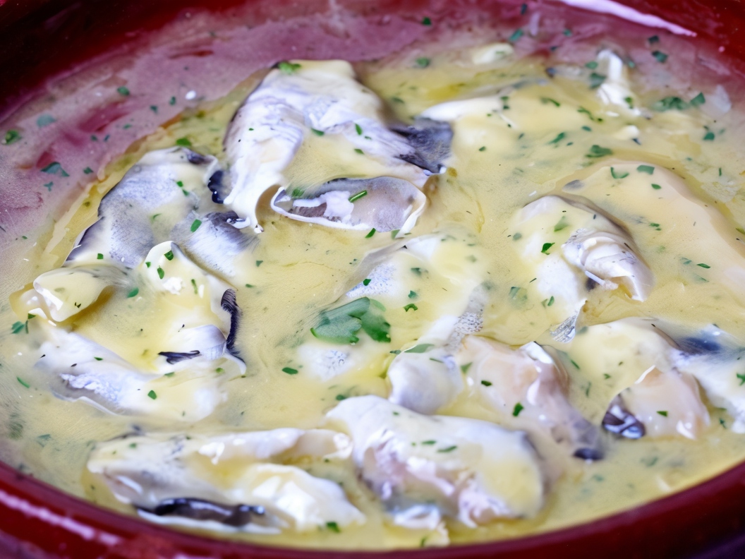 Cocochas in Green Sauce