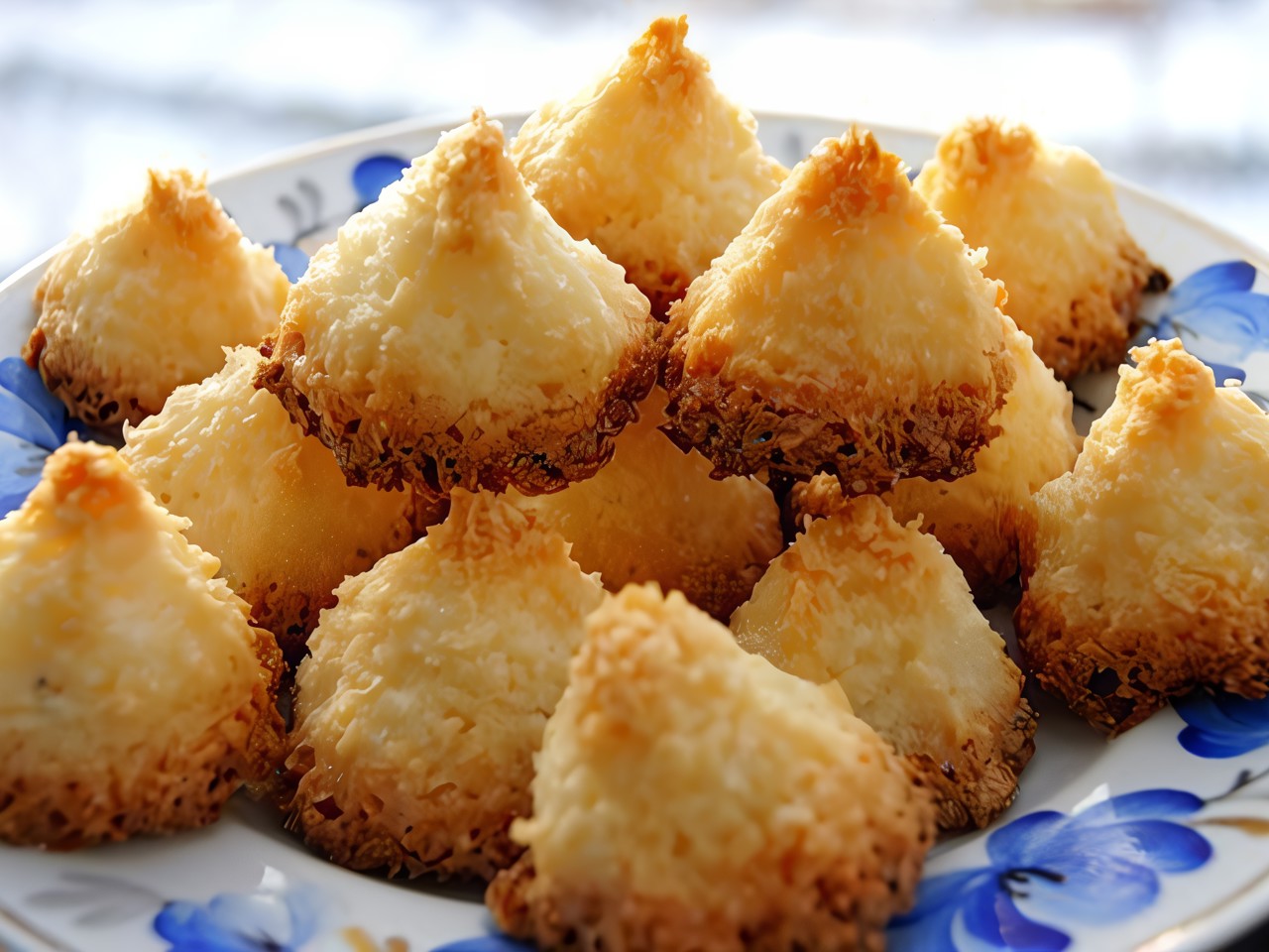 Coconut Candy 'Pyramids'
