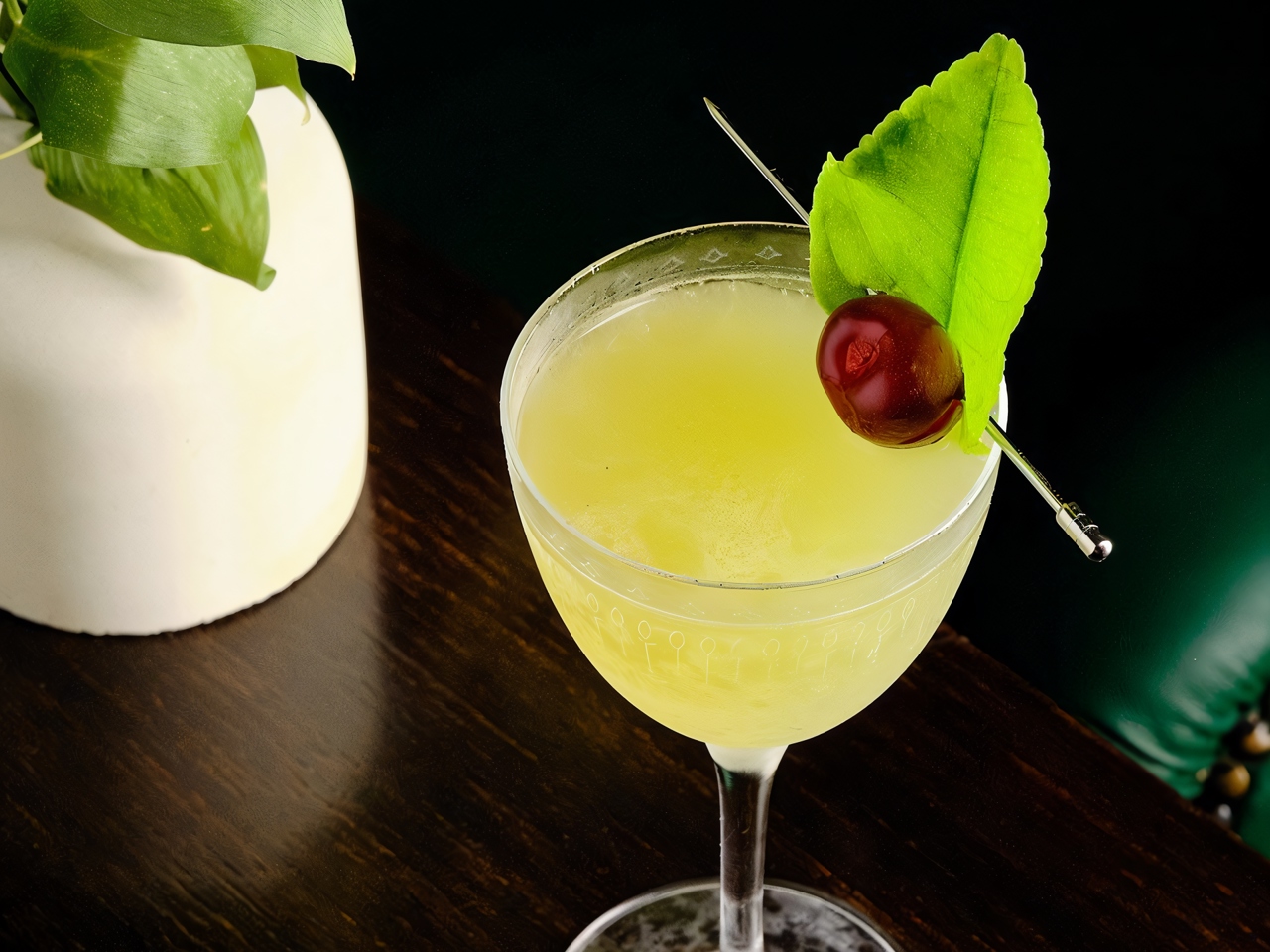 Green Pea Cocktail Green Lady