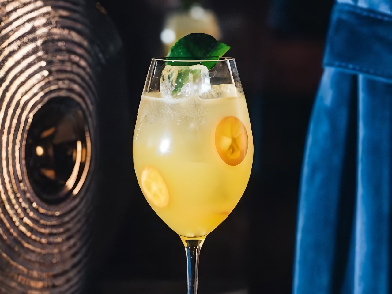 Yuzu and Kumquat Cocktail