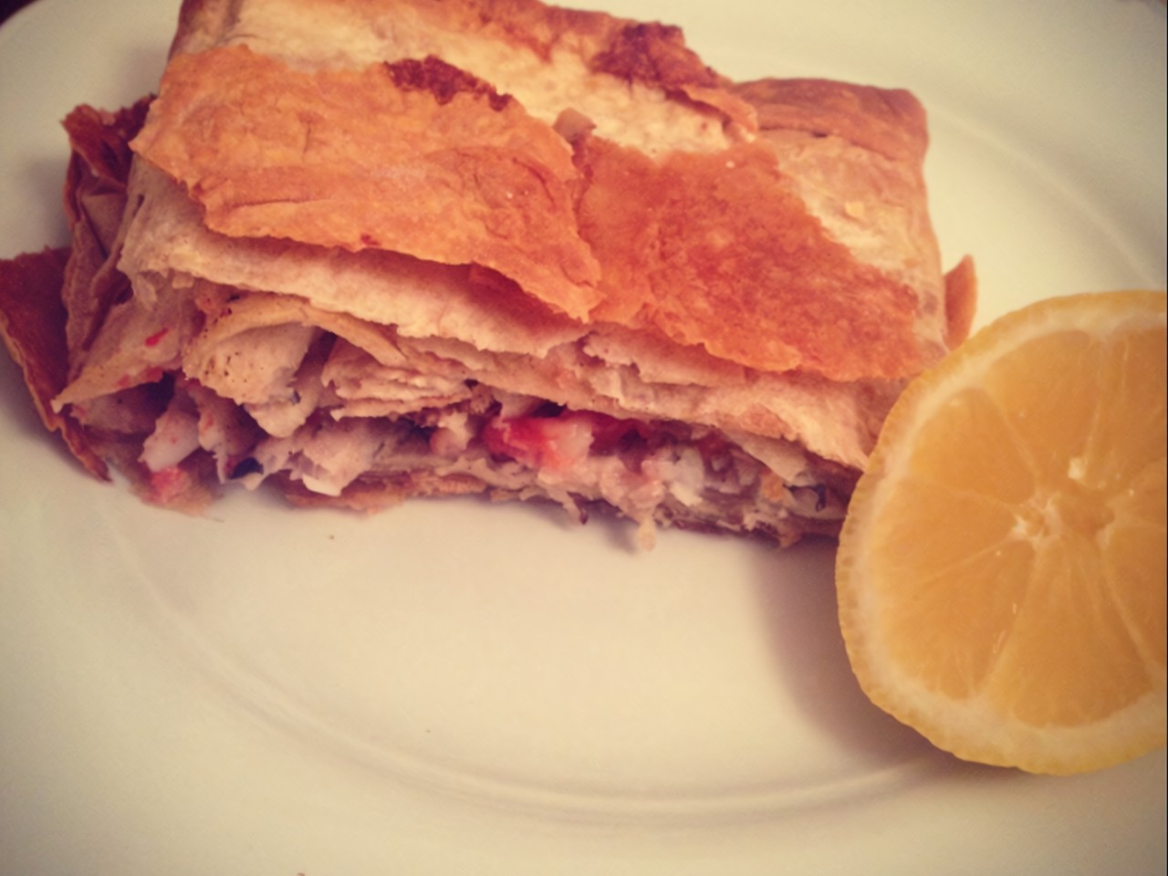 Congrio Baked in Lavash