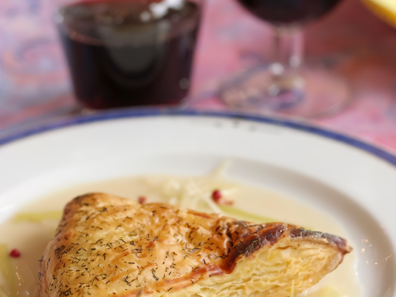 Phyllo Dough Envelopes with Salmon